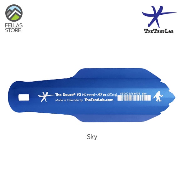 The Deuce #3 Sky - Lightweight Toilet Trowel / Spade