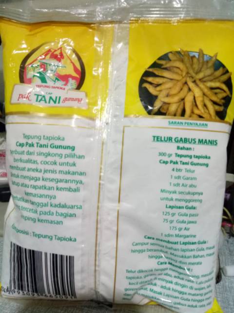 Tepung Tapioka Cap Pak Tani Gunung Shopee Indonesia