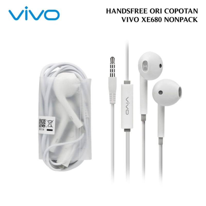 HF/Headset Vivo Cabutan Super Basss ♧