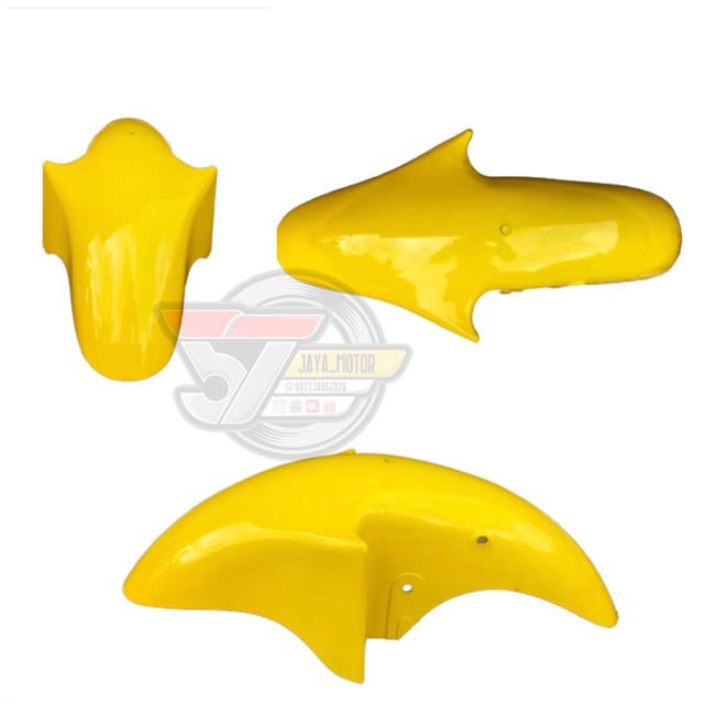 Spakbor depan ninja R Spakbor depan variasi cb gl warna kuning