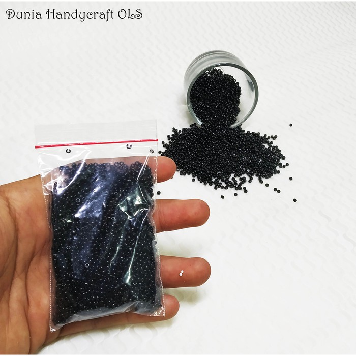 MOTE PASIR DOFF 2 MM Bahan Kerajinan Tangan DIY Hiasan Baju