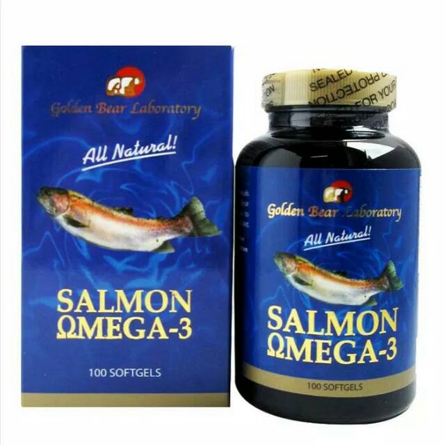 Golden Bear Laboratory Salmon Omega-3 Fish Oil - 100 Softgels