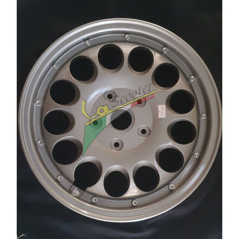 Velg VROSSI Alfa quatro Ring 12 Velg Vespa matic & classic Set depan belakang