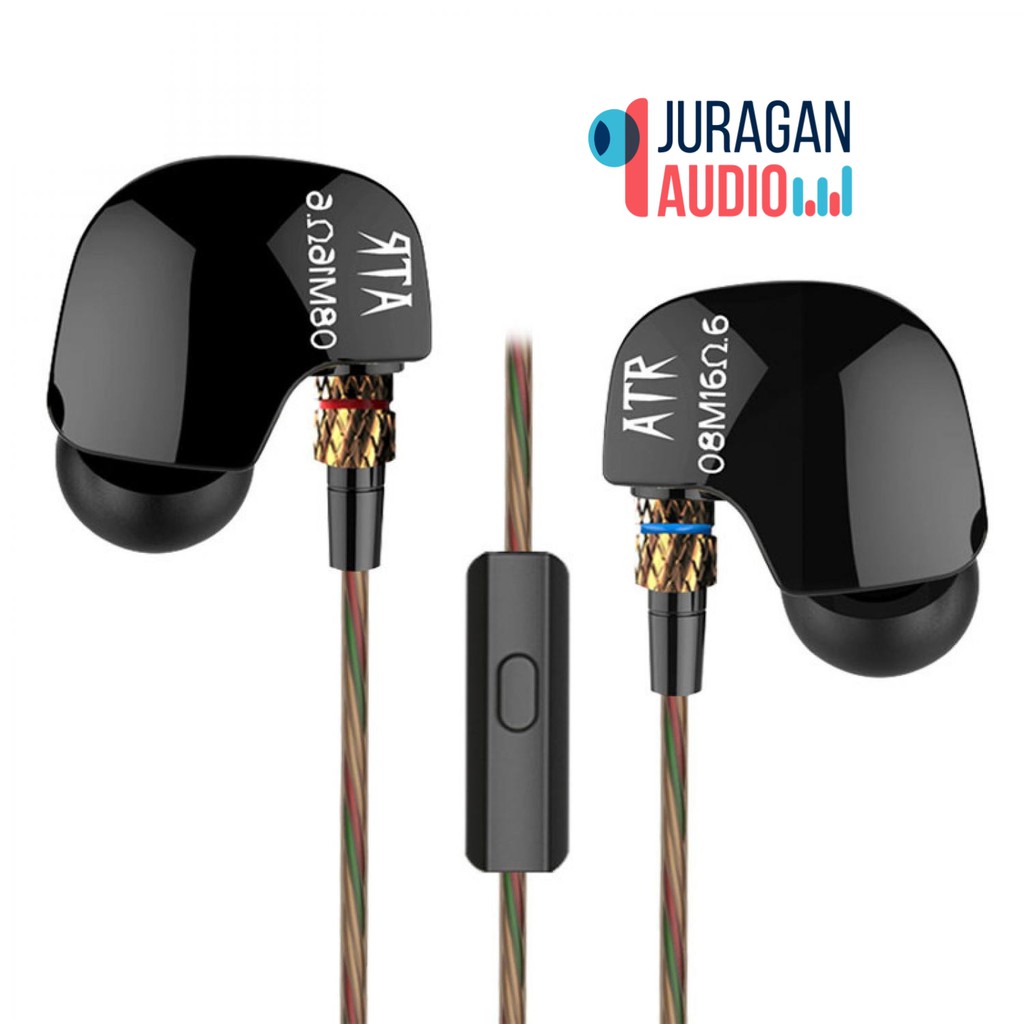 KNOWLEDGE ZENITH / KZ-ATR / EARPHONE / HEADSET / MICROPHONE / HEADPHONE / HEADSET GAMING