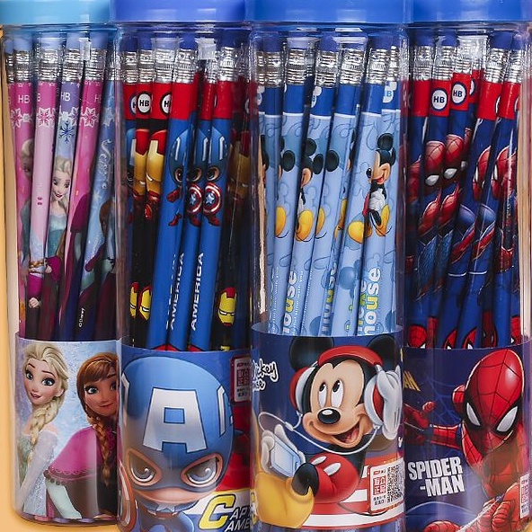 

pensil HB karakter import pensil tulis lucu alat tulis anak sekolah