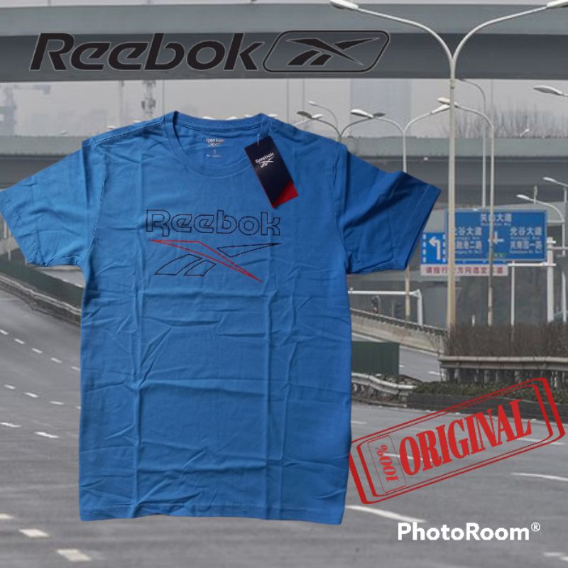 kaos pria reebok original
