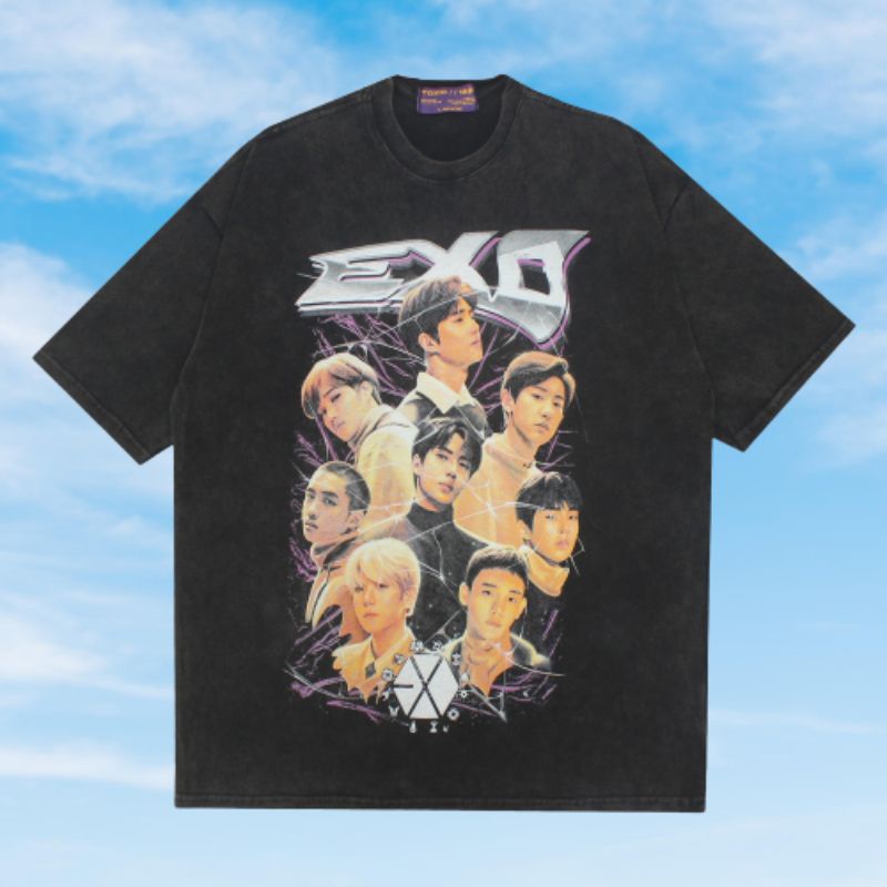 TSHIRT KAOS TOXIC1805 EXO OVERSIZE TEE / KPOP TSHIRT