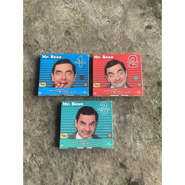 DVD mr bean ORIGINAL volume 1,2,3 THE MOVIE