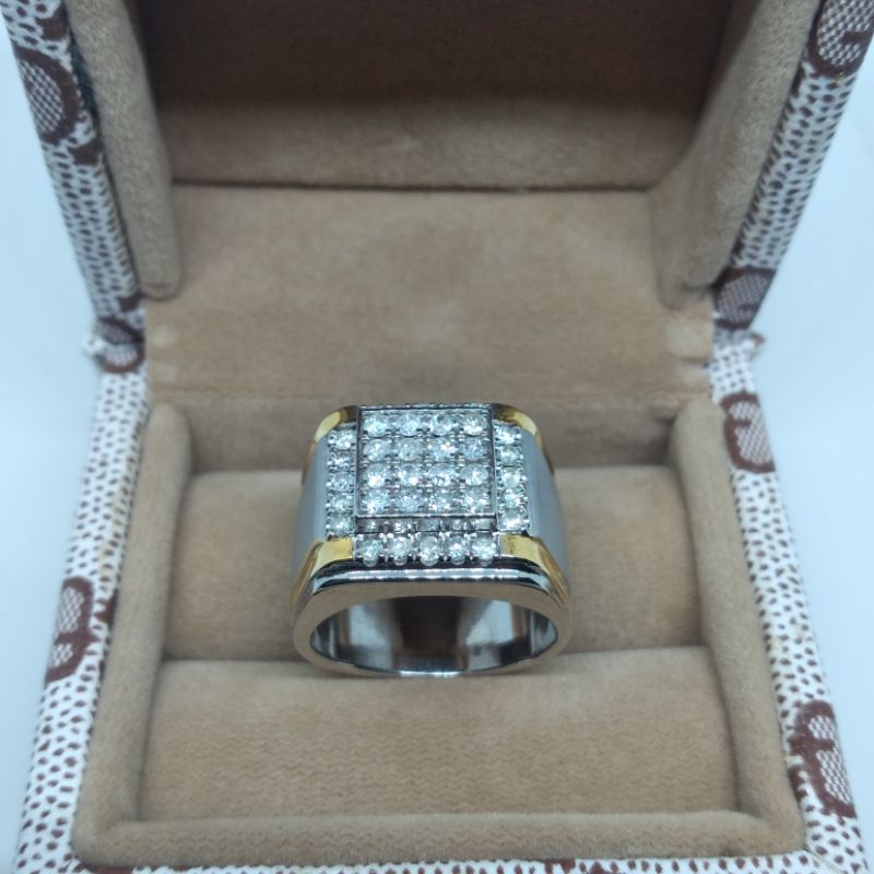 cincin pria berlian eropa  free memo