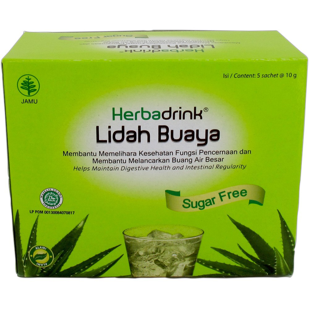 

Herbadrink Lidah Buaya Sugar Free Serbuk Minuman Lancarkan BAB