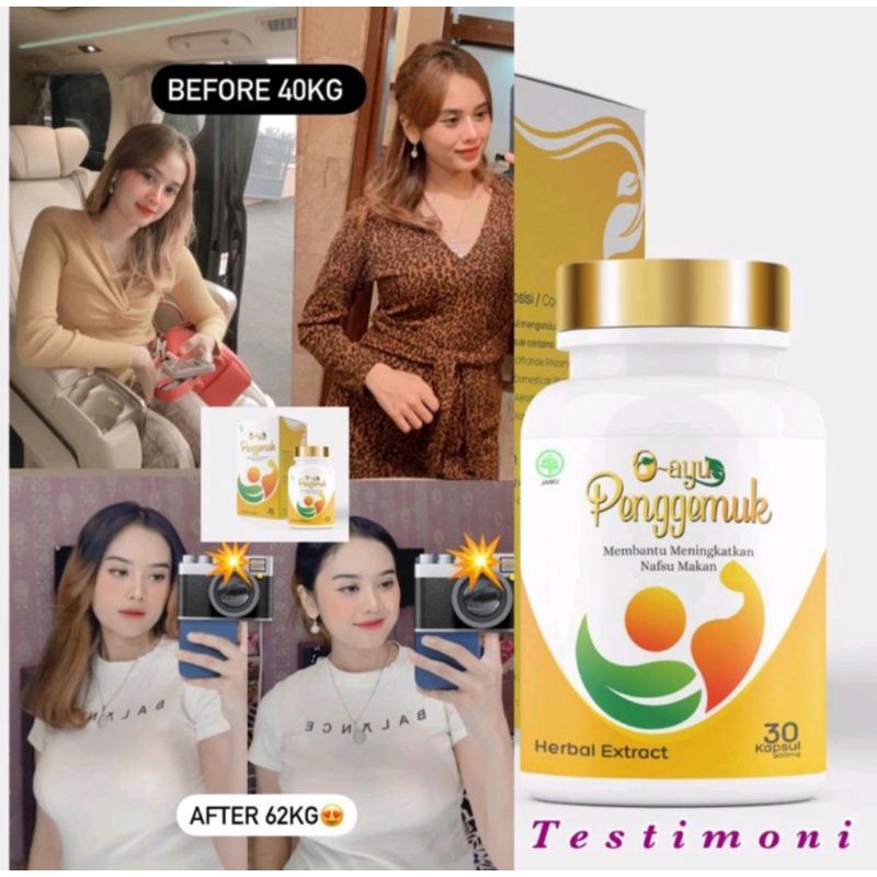 VITAMIN WEIGHTGAIN | PENGGEMUK BADAN BPOM | VITAMIN PENGGEMUK BADAN