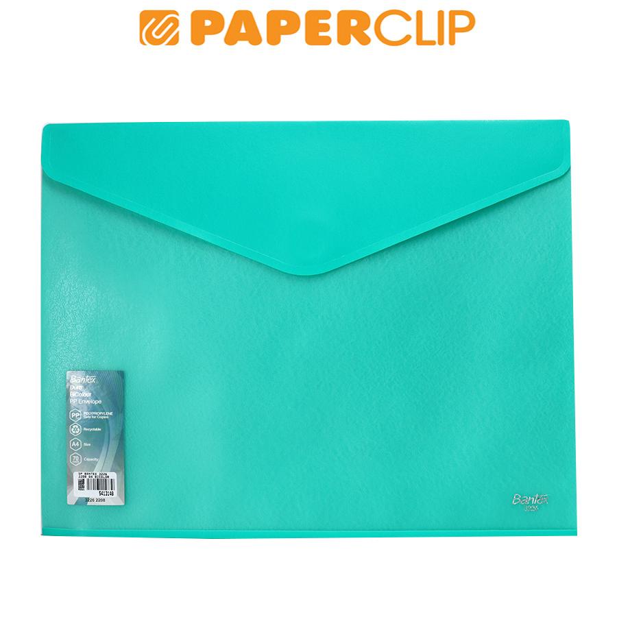 

SMART POCKET BANTEX 3226 2208 A4 BICOLOR TURQUOISE-TRANSPARENT