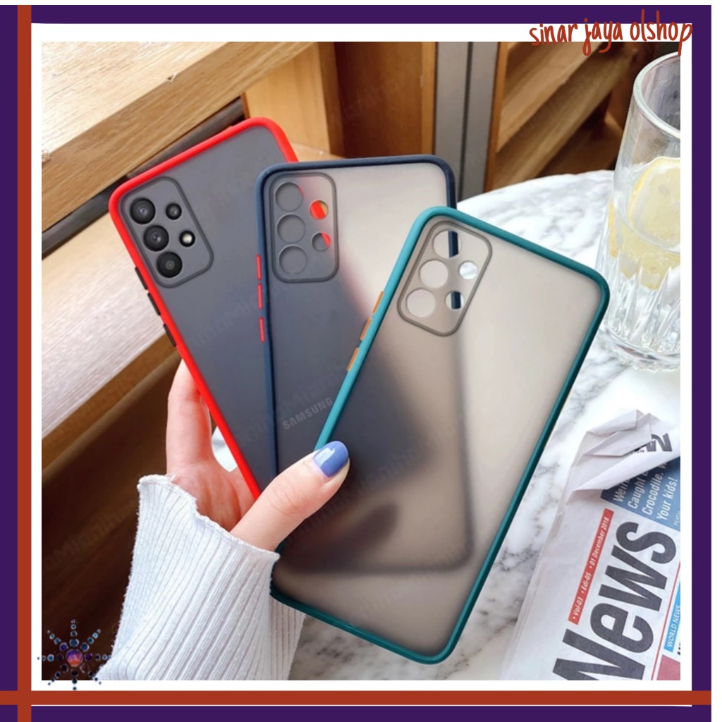 Case Samsung A72 Hybrid Tranparan Casing 2021