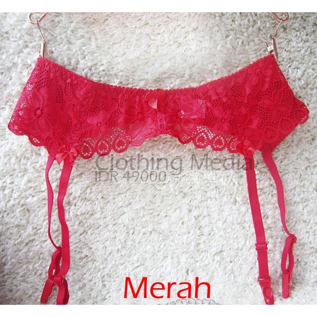 Sexy Garter Belt Untuk Stoking Suspender Lingerie Renda Kualitas Bagus