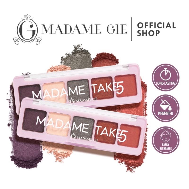 Madame Gie Madame Take 5 Eyeshadow - Makeup