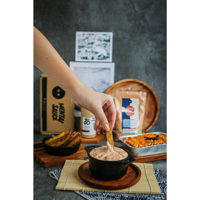 

Spesial Promo - Mentai Sauce 2Kg (Double Tobiko/Pedas) - Pedas, Single Tobiko
