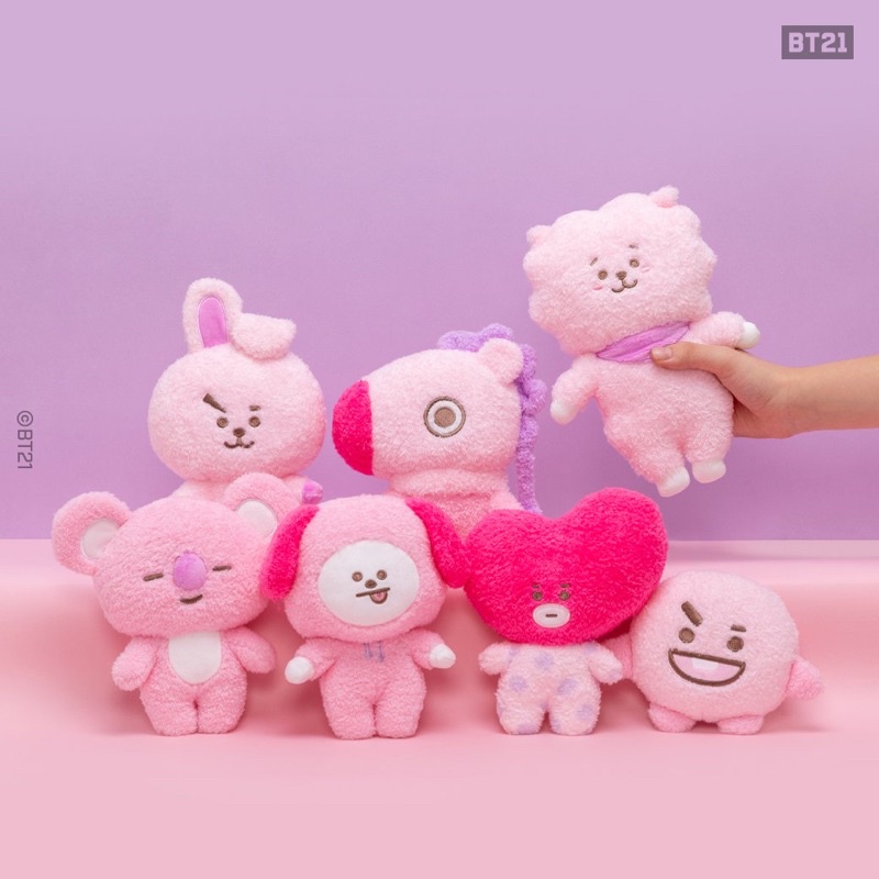 BT21 Japan Spring Pink Edition Plush (READY STOCK)