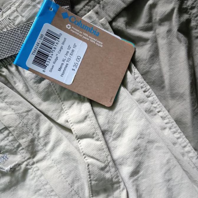 Barang Bagus Celana Columbia Men's Silver Ridge Cargo (XLarge dan Large x 10) - Titanium, XL BARANG