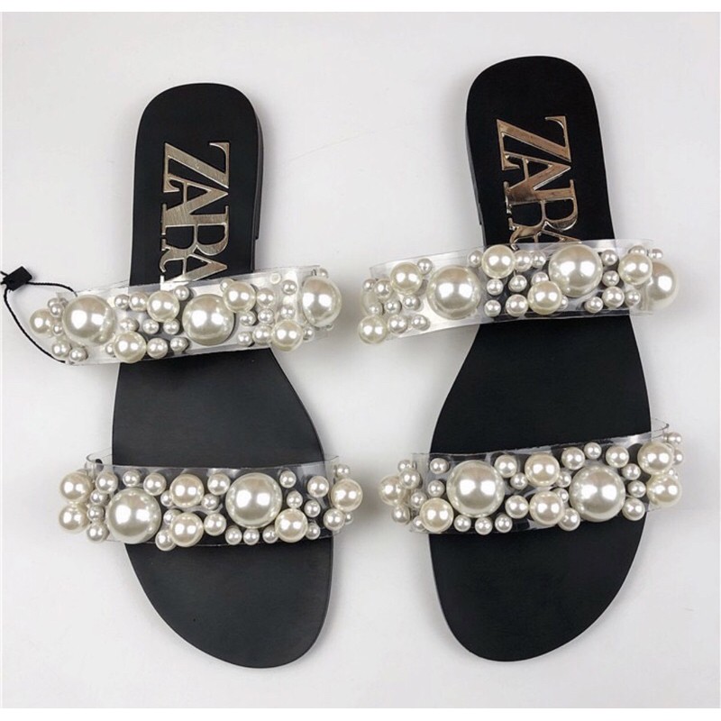 Sandalflat wanita A2022 import realpict