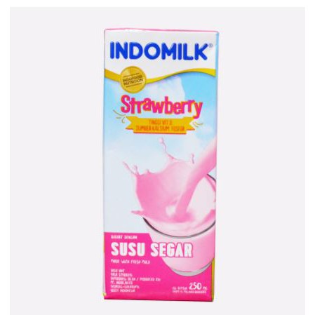 

Indomilk Susu UHT Strawberry 250 ml