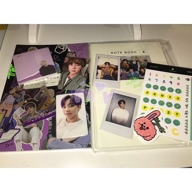 Sharing BTS Deco Kit Memopad Deco Book Notebook