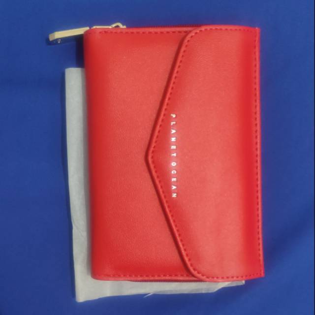 Planet Ocean - Dompet dengan tempat Kartu dan Recehan