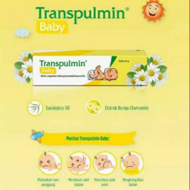 Transpulmin baby balsem 20 gr / balsem