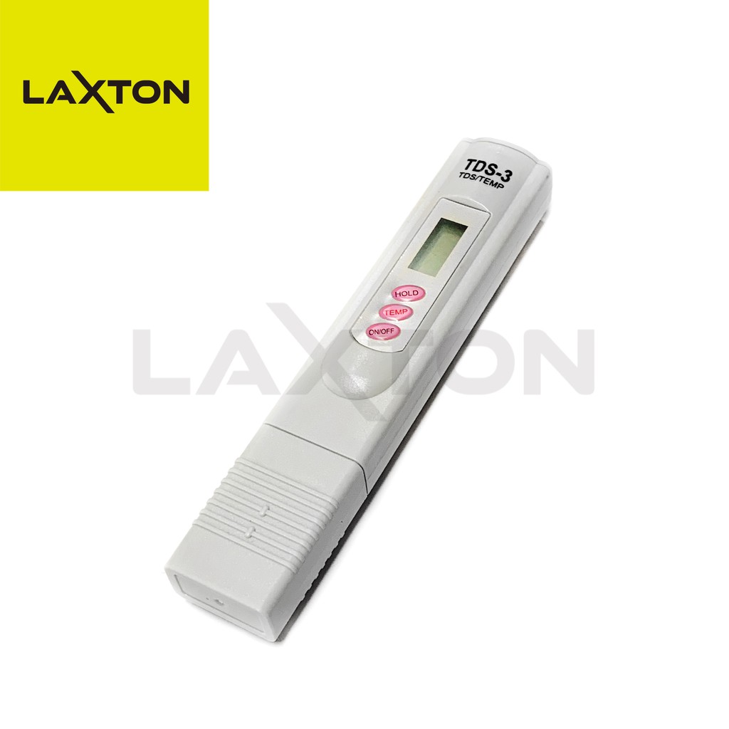 TDS meter 3 Alat Ukur Hidroponik Air Aquarium ppm nutrisi kolam TDS-3