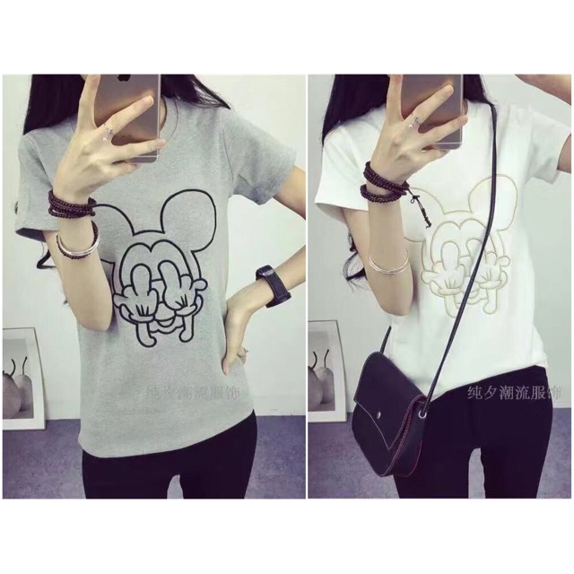 [BEST SELLER T-SHIRT] MICKEY FUCK BORDIR T-SHIRT