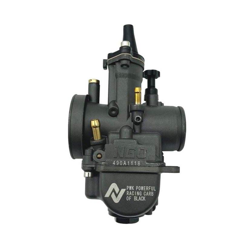 Karburator NGO Original Pwk 24-26-28-30-32-34 Karbu Kotak Black Silver Berikut Intake-Pilot Main Jet-4