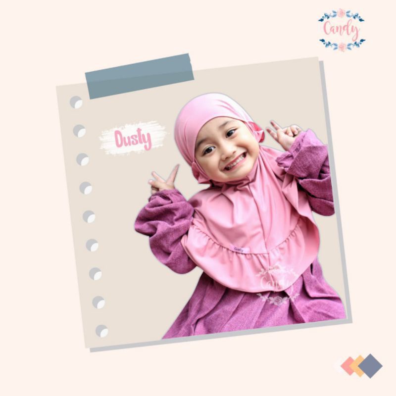 JILBAB REMPEL TALI BY CANDY