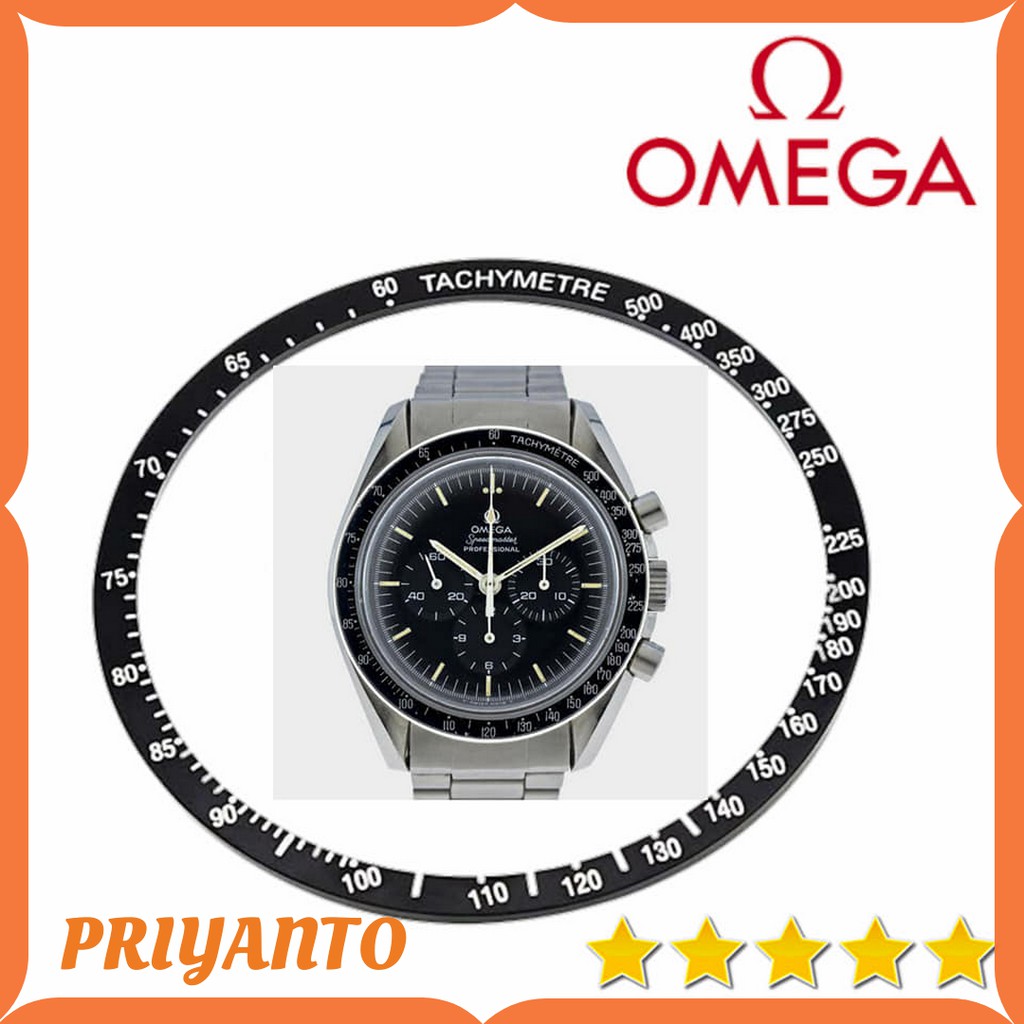 Ring Bezel Jam Tangan Omega Speedmaster 38mm Premium