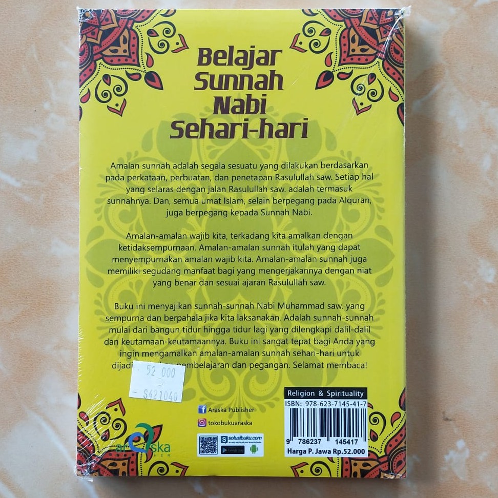 Belajar Sunnah Nabi Shopee Indonesia