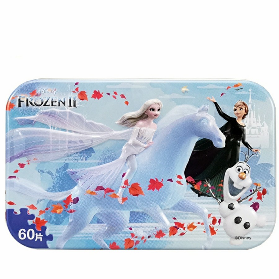 FROZEN 2 DISNEY can puzzle 60 pcs FROZEN2 ELSA ANNA PUZZLE DISNEY