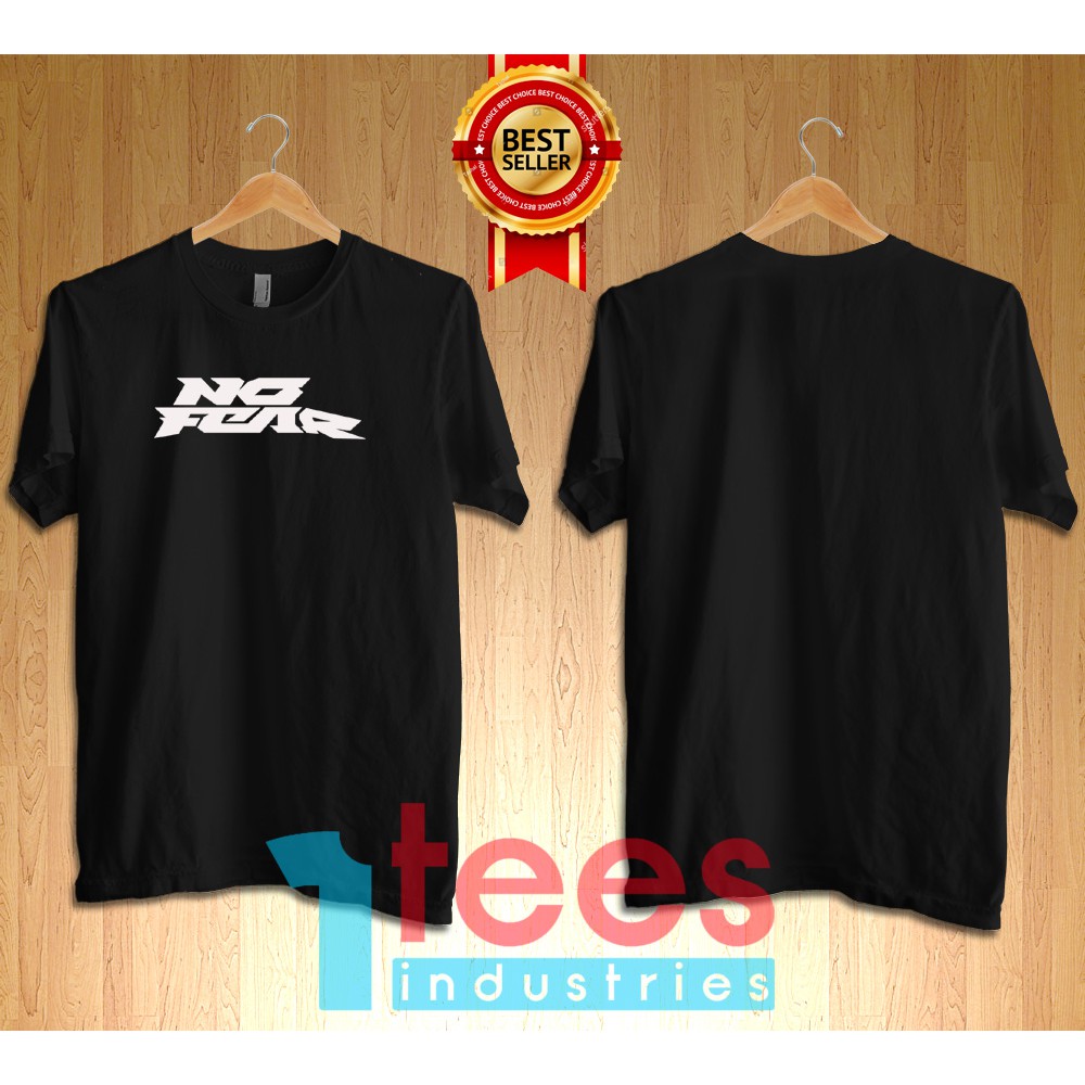 TSHIRT KAOS BAJU NO FEAR LOGO PREMIUM