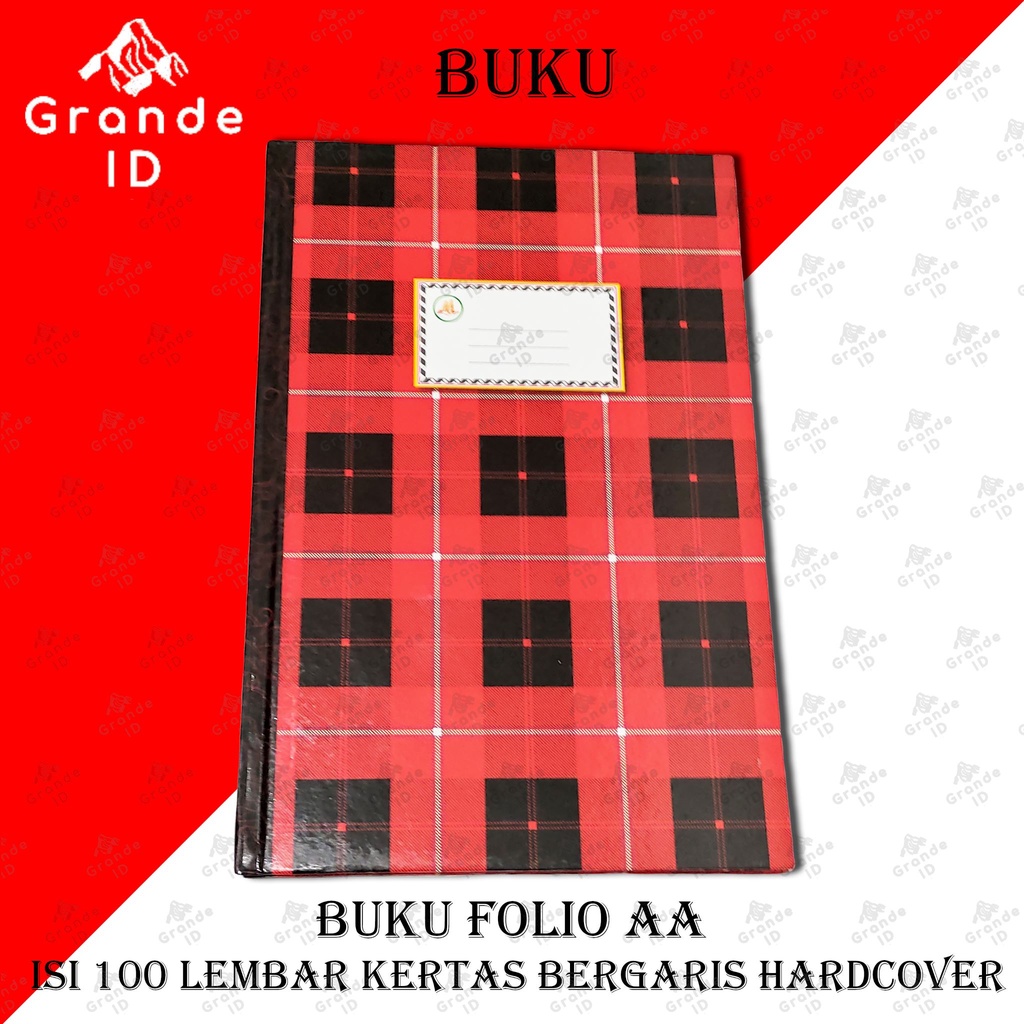 

BUKU FOLIO AA ISI 100 LEMBAR HARD COVER