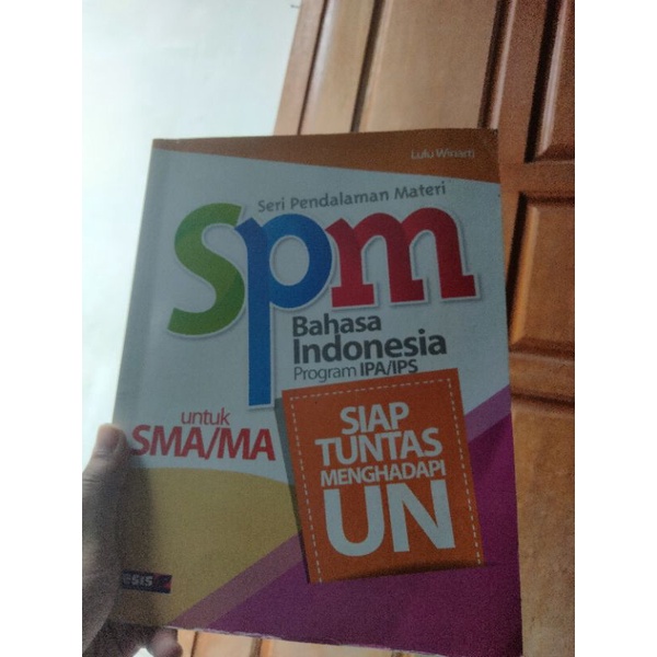 

[Preloved] Buku SPM Bahasa Indonesia SMA/MA Bahasa Indonesia IPA/IPS