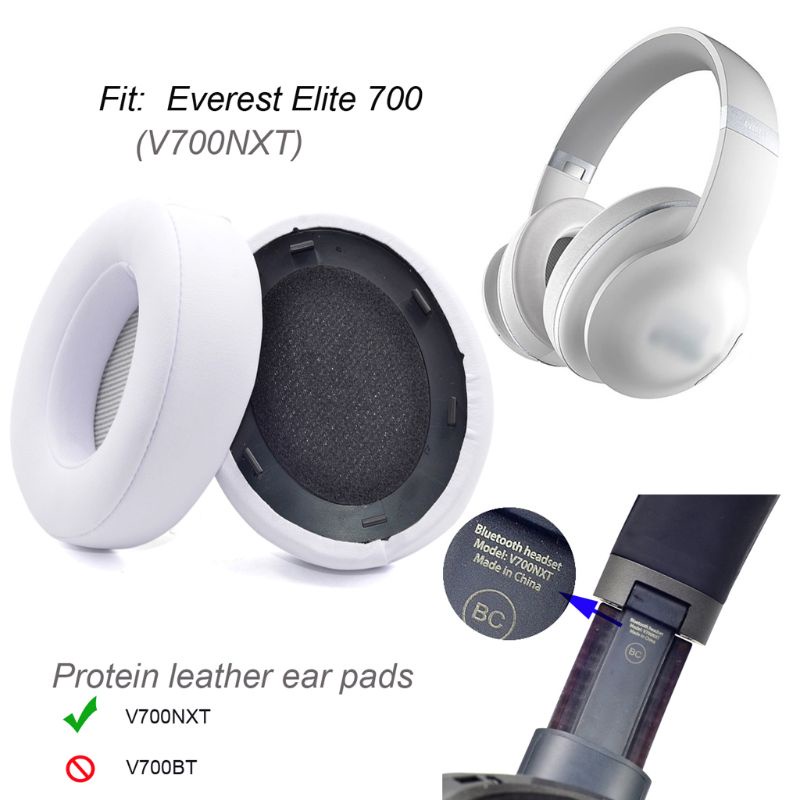 Bt 1pasang Ear Pad Cushion Earmuff Sarung Bantal Earphone Earpad Untuk Kulit V700NXT