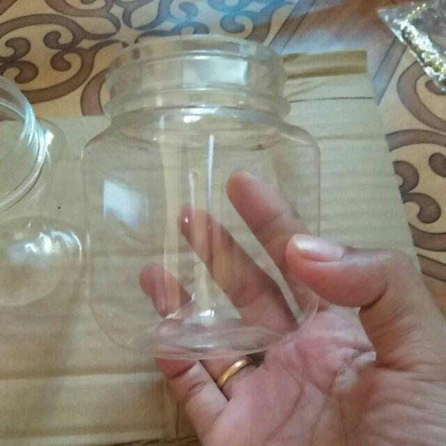 Toples Bulat F6 Plastik Lada Bumbu Selai Snack Kue Murah Bagus