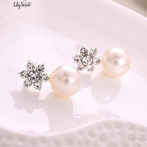 Fashion Style Korean Style Square Berbentuk Cubic Earrings Ear Studs