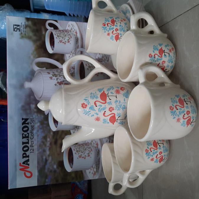 COFFE SET / Cangkir 1 Set / Gelas Kopi / Napoleon