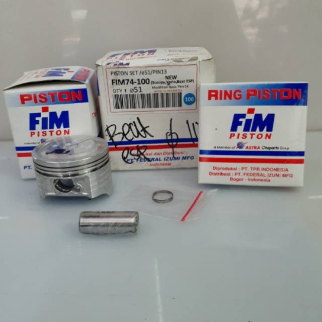 piston kit beat street. beat esp oversize 100 FIM