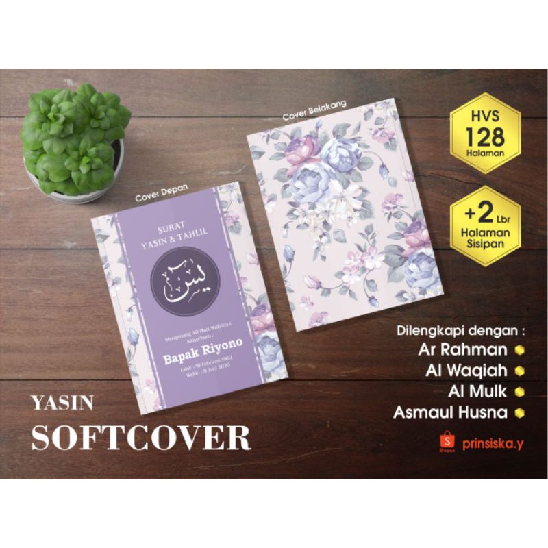 Buku Yasin dan Tahlil 128 halaman
