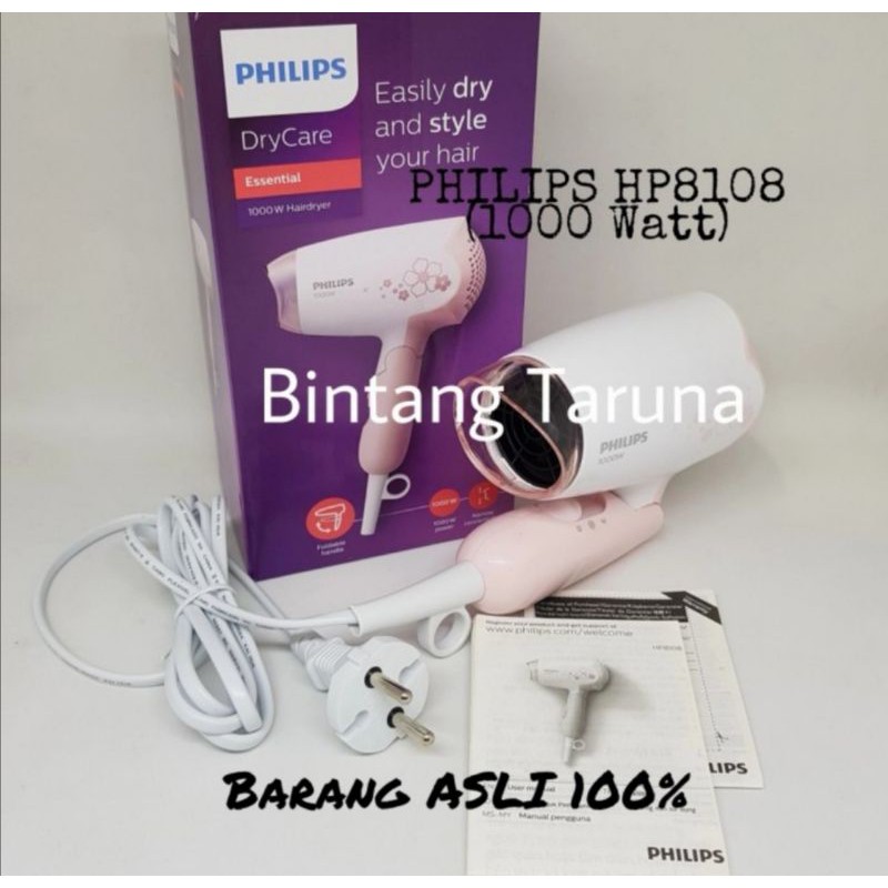 Pengering Rambut Philips HP8108 Hairdryer Philips HP8108 DryCare 8108