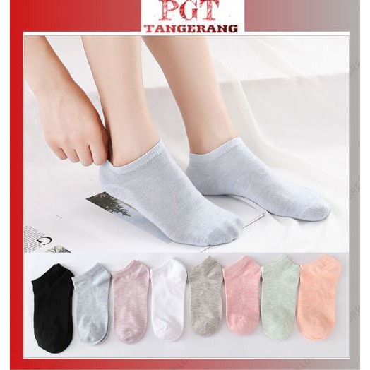 PGT - Kaos Kaki Polos Kaos Kaki Spandek Plus Polyester Kaos Kaki Murah Import