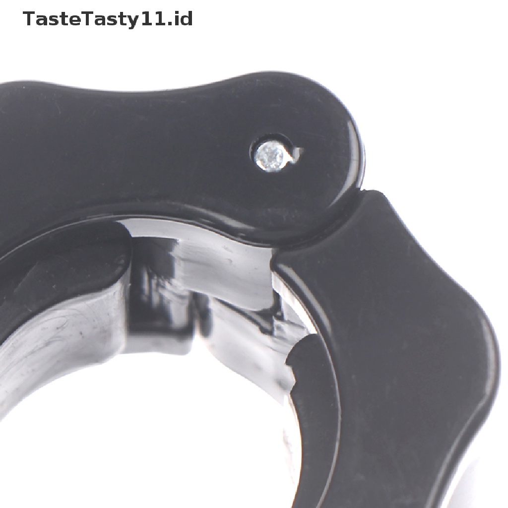 Tastetasty 2Pcs Klip Klem Collar Barbel Untuk Latihan Angkat Beban / Gym / Fitness