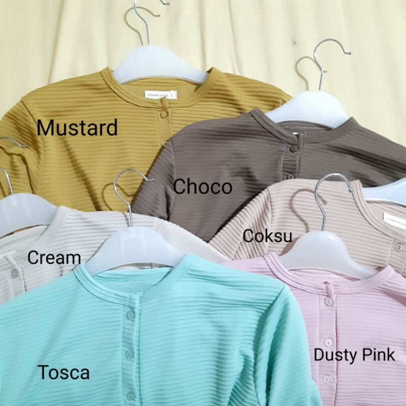 Tunik Connexion Tunik Wanita Baju Panjang Tunik Cew Busui Tunik Busui Tunik Kancing Depan Tunik Wani