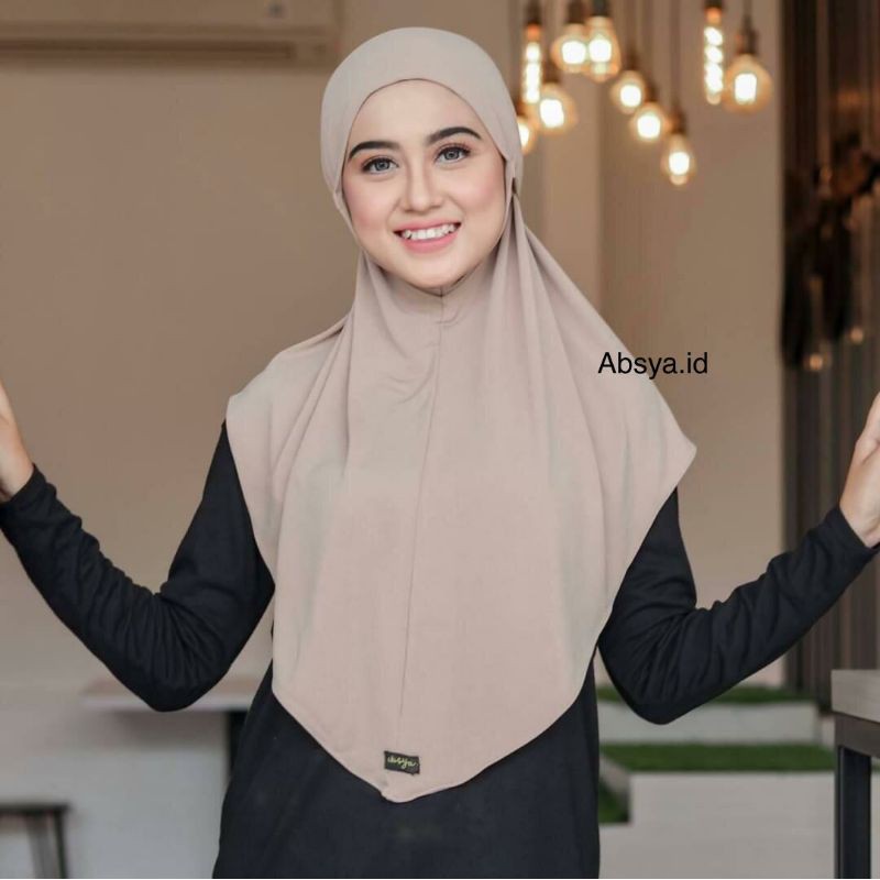 KERUDUNG BERGO HANA JERSEY TALI