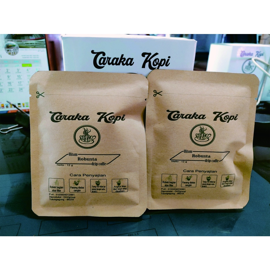 Jual kopi hitam drip sachet 12 gr | Shopee Indonesia