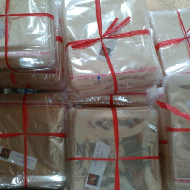 

Plastik Bening OPP Seal 10x10